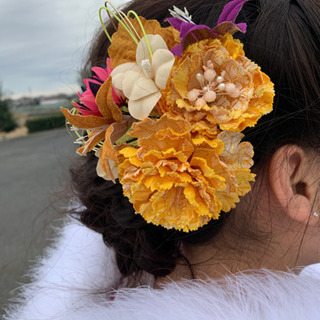 振袖フルセット　小物・草履・バッグ・ショールまで全て揃ってますの画像