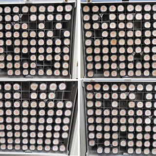 シャチハタ ネーム9 Xstamper 印鑑 はんこ ハンコ 9mm 回転式印鑑タワー 約938本 欠品あり 未使用保管品 ペイペイ対応 札幌市西区西野の画像