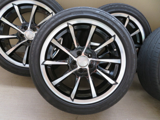 17インチ タイヤホイール 4本セット クリフクライム TC-03