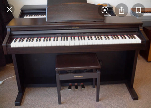 電子ピアノ コロンビア 説明書付き お届け無料あり