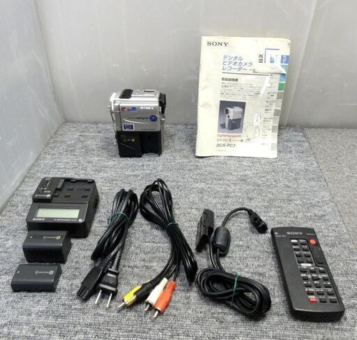 SONY ソニー MiniDV対応 Handycam デジタルビデオカメラ DCR-PC3 TV出力可能