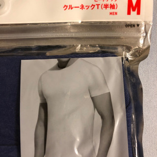 新品未使用未開封メンズヒートテックTシャツ④の画像