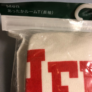 新品未使用未開封メンズあったか長袖Tシャツ①の画像