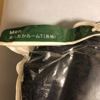 新品未使用未開封メンズあったか長袖Tシャツ③の画像