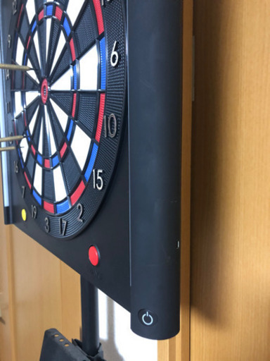 ※交渉中 ダーツ スタンド DARTSLIVE ダーツライブ ポールスタンド ブラック 200Sセット