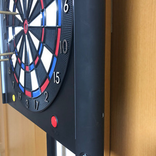 ※交渉中 ダーツ スタンド DARTSLIVE ダーツライブ ポールスタンド ブラック 200Sセットの画像