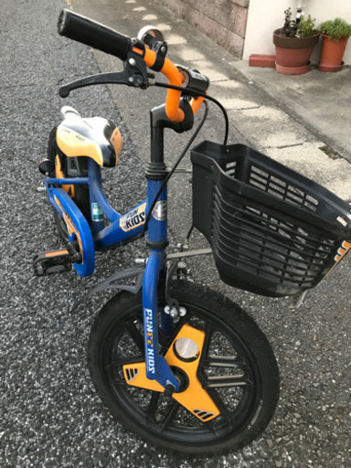 【取り外し可能な補助輪付き】子ども用自転車
