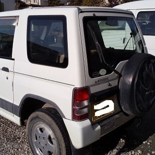 仙台 激安コミコミ、25,000円のみ 車検付、令和３年２月１１日 オートマ難あり  切替４ＷＤ 画像７０枚　パジェロミニ　の画像