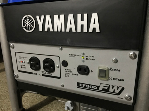 ほぼ新品　発電機　ヤマハ　EF900FW 60HZ