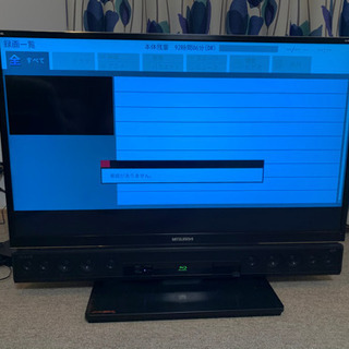 39インチ内蔵型テレビ