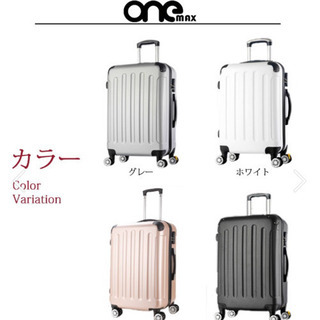 【新品未開封】スーツケース　36L 40L 45L　機内持込可能の画像
