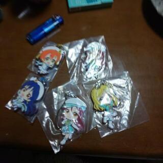 ラブライブ　ラバーキーホルダー