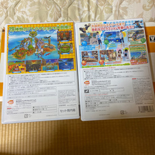 wii ファミリートレーナーとゲームソフト2つの画像