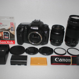 Canon EOS 7D MarkⅡ 標準&望遠ダブルレンズセット