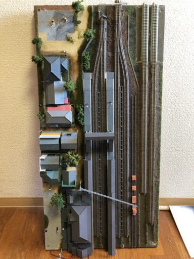 ②大型レイアウト外し Nゲージ レイアウトジャンク品