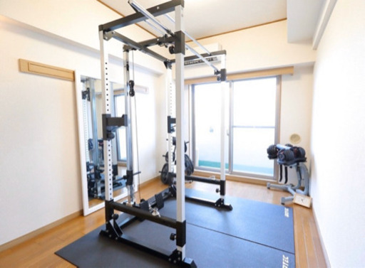 ジムセット一式(パワーラック.ダンベル.マット)