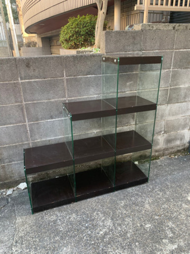 ガラス棚