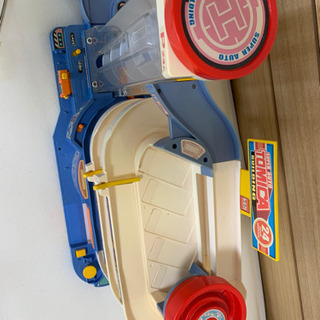売約済みとなりました　スーパーオートトミカビル　中古・箱有り・電池付の画像