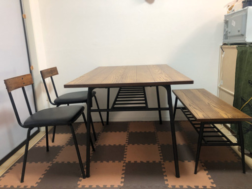 取引決定　ブルックリン風　ダイニングテーブルセット