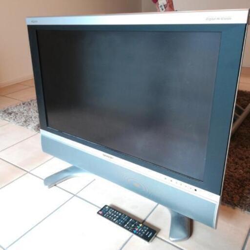 SHARP製32型液晶テレビ\u0026同軸ケーブル\u0026リモコン