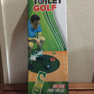 Toilet Golf トイレでパター練習※未使用
