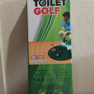 Toilet Golf トイレでパター練習※未使用の画像