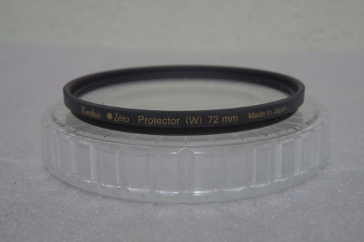 売約済【定価8500円/美品】72mm / Kenko Zeta Protector カメラ用 高級プロテクター フィルター　カメラ レンズ ミラーレス ほか
