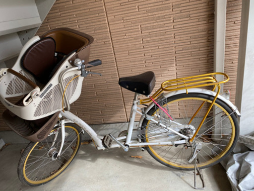 値下げしました　子ども乗せ自転車