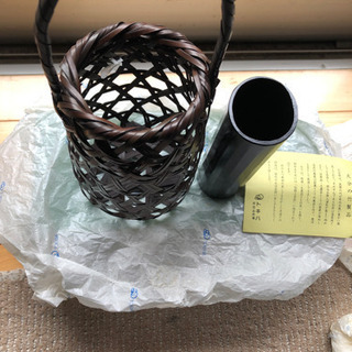 大分 竹工芸 トキワ購入 未使用品の画像