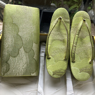 着物用 履き物と鞄 usedの画像