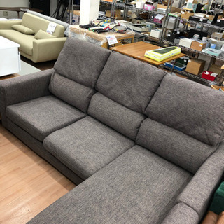 ☆値下げ☆【SAKODA】カロニーナS 割引 3人掛けソファ ブラウン色