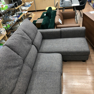 ☆値下げ☆【SAKODA】カロニーナS 割引 3人掛けソファ ブラウン色