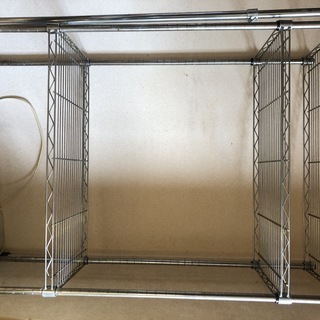 １/２６に引き取りに来られる方にさしあげます◆アイアンシェルフ