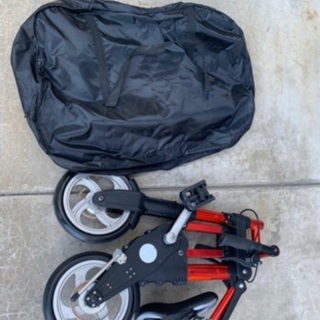 値下げ中折りたたみ自転車aバイクの画像