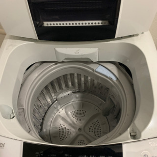 【受け渡し予定者様、決定！！】洗濯機　ハイアール　5.0Kgの画像
