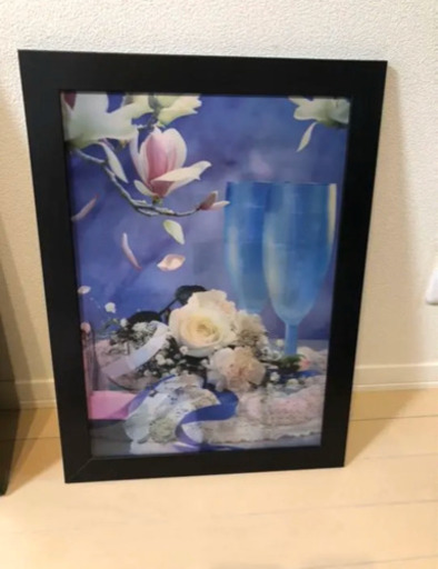 【美品】3D絵画イラストインテリア