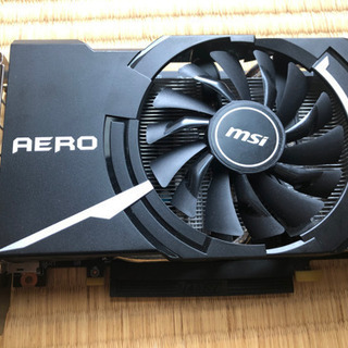 【取引中】MSI GeForce GTX 1060 AERO ITX 6G OC グラフィックスボード