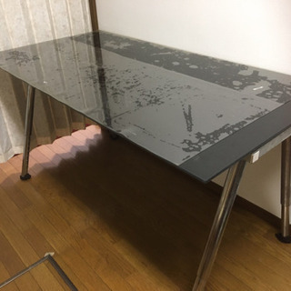 値下げ！IKEAイケア、ガラステーブル、ダイニングテーブル