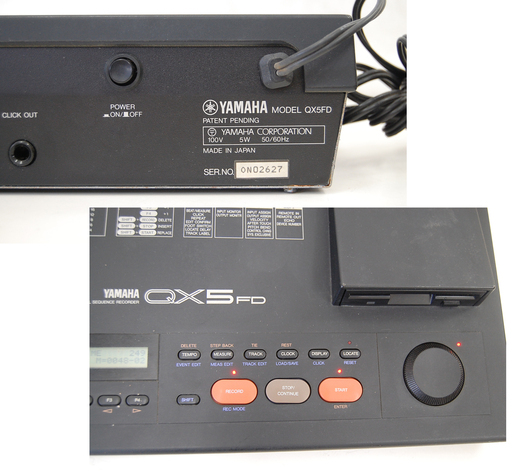 YAMAHA QX5FD シーケンサー QXシリーズ MIDIシーケンサー ヤマハ  リズムシーケンサー☆ PayPay(ペイペイ)決済可能 ☆ 札幌市 清田区 平岡 ヤマハ | QX5FD - シーケンサー / リズムマシン - 仕様