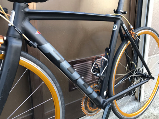 FUJI フジ BARRACUDA バラクーダ ロードバイク 2012 動作確認済み BLACK&GOLD Mサイズ52cm アルミ&カーボン