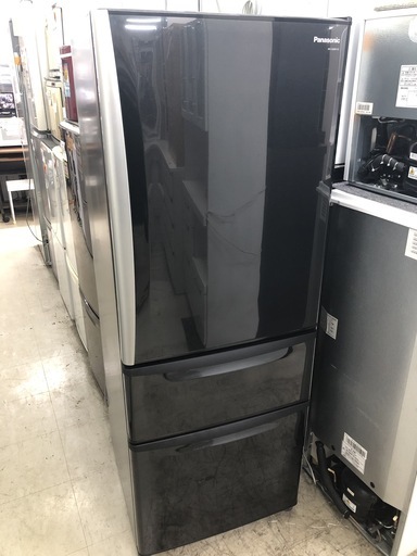 【リサイクルショッップどりーむ荒田店】33　3ドア冷蔵庫　Panasonic　パナソニック　NR-C320M-CK　321L　2011年製【3ヶ月保証付き】