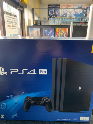 新品 ps4 pro 1TB ジェット・ブラック CUH-7200BB01