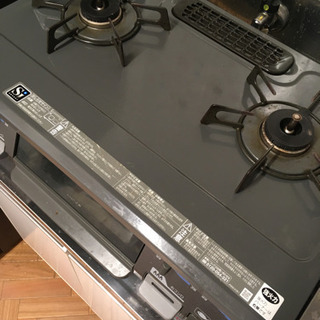 取引終了！グリル付きガステーブル 都市ガス リンナイ製の画像