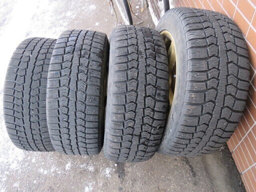 ■スバル レガシィ 純正 アルミホイール 16ｘ7J 5x100 ET50 / ピレリ アイスコントロール 205/55R16 スタッ