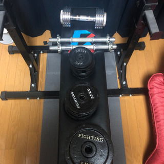 ファイティングロード　WFG IROTEC ダンベル  ベンチプレスの画像