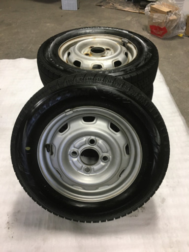 145/70R12 スタッドレスタイヤ（VRX2）＋スチールホイール