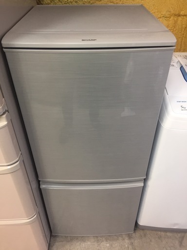 【送料無料・設置無料サービス有り】冷蔵庫 SHARP SJ-14Y-S 中古