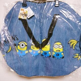 ミニオンズ ボストンバッグ ＋ ボブとティム もちもちBIGぬいぐるみ セット 非売品 まとめ売りの画像