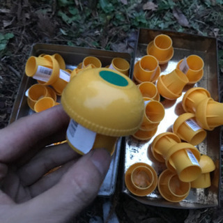 単管キャップ大量の画像