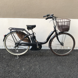 ヤマハ　パス　ナチュラL デラックス　26インチ　ブラック　中古の画像